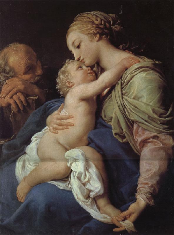 Pompeo Batoni Holy Family oil painting image